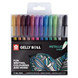 Sakura Gelly Roll Metallic Gelstifte 12er Set